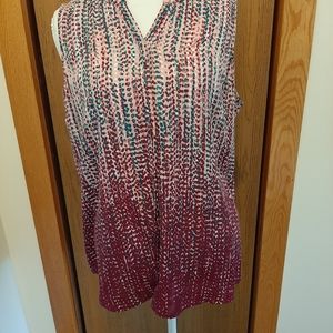 Apt 9 sleeveless blouse